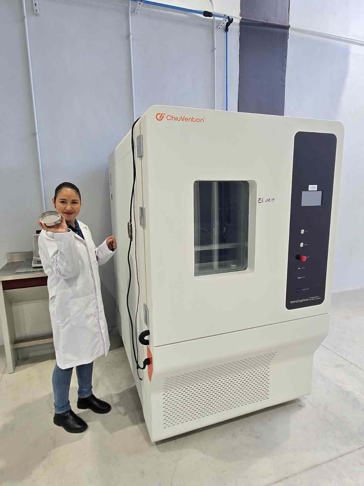 Equipamiento de laboratorio de textil